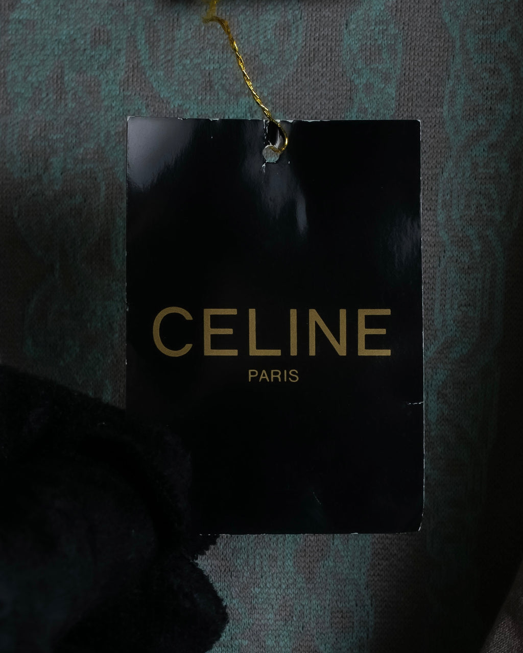 "CELINE" Chain motif pattern relaxed pajama set up