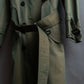 "BURBERRYS" Iridescent belted oversized trench coat