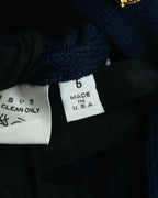 "MARIE GRAY" 80's-90's Elegant textured knit coat