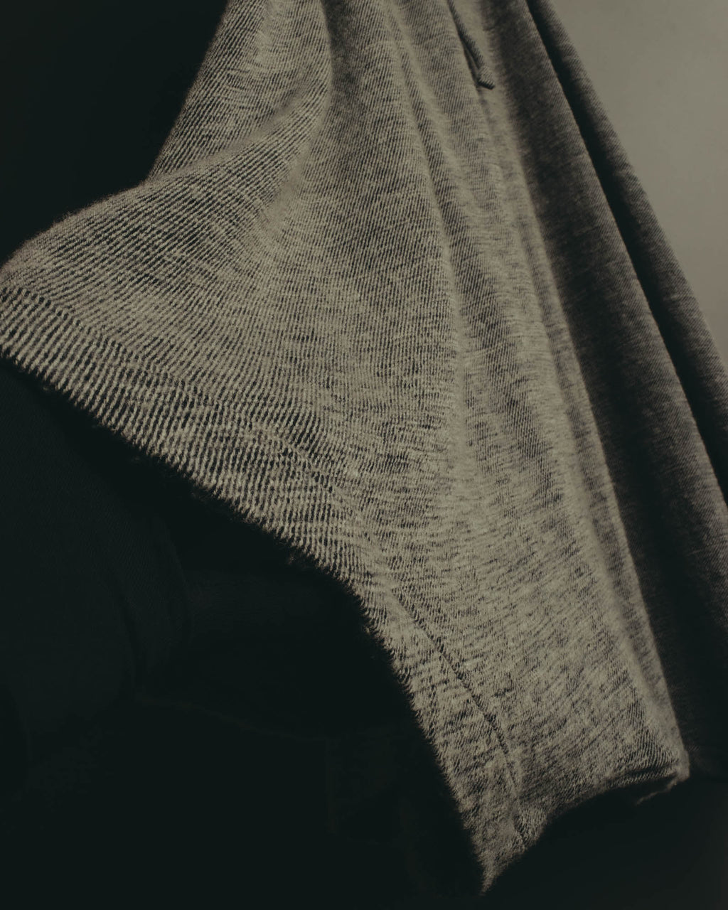 “Y’s” 09SS  Textured jersey drawstring long skirt