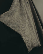 “Y’s” 09SS  Textured jersey drawstring long skirt