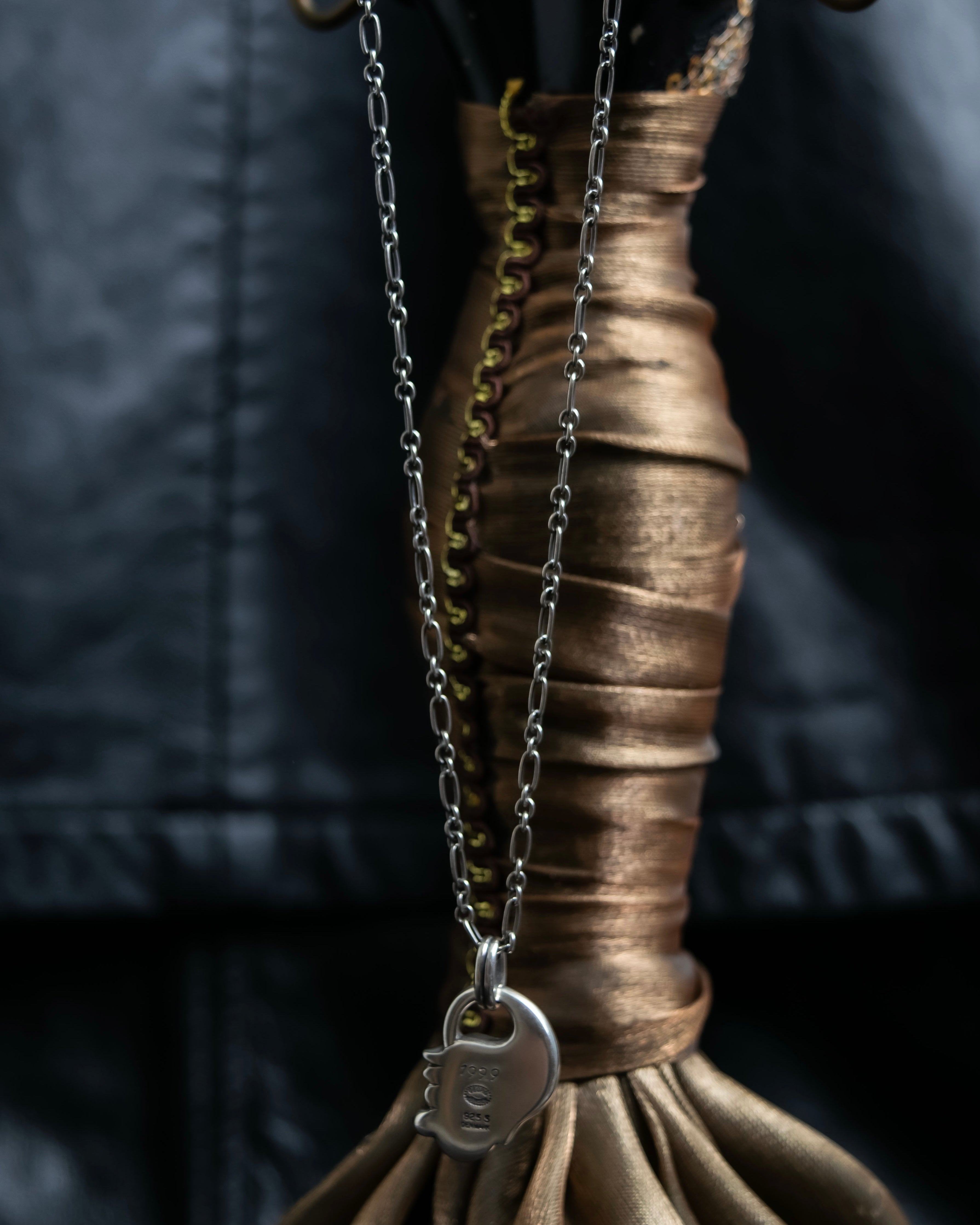 "GEORG JENSEN" Lily of the valley motif earrings