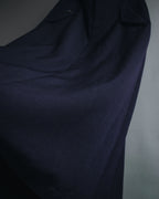 "Robe de chambre COMME des GARÇONS" 99AW asymmetrical panel wrap skirt