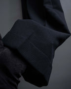 "GIORGIO ARMANI" LE COLLEZIONI line shadow stripe pattern set up