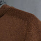 "HERMES" 100% cashmere V neck design knit