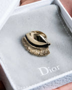 "Dior" Feather motif antique style ring