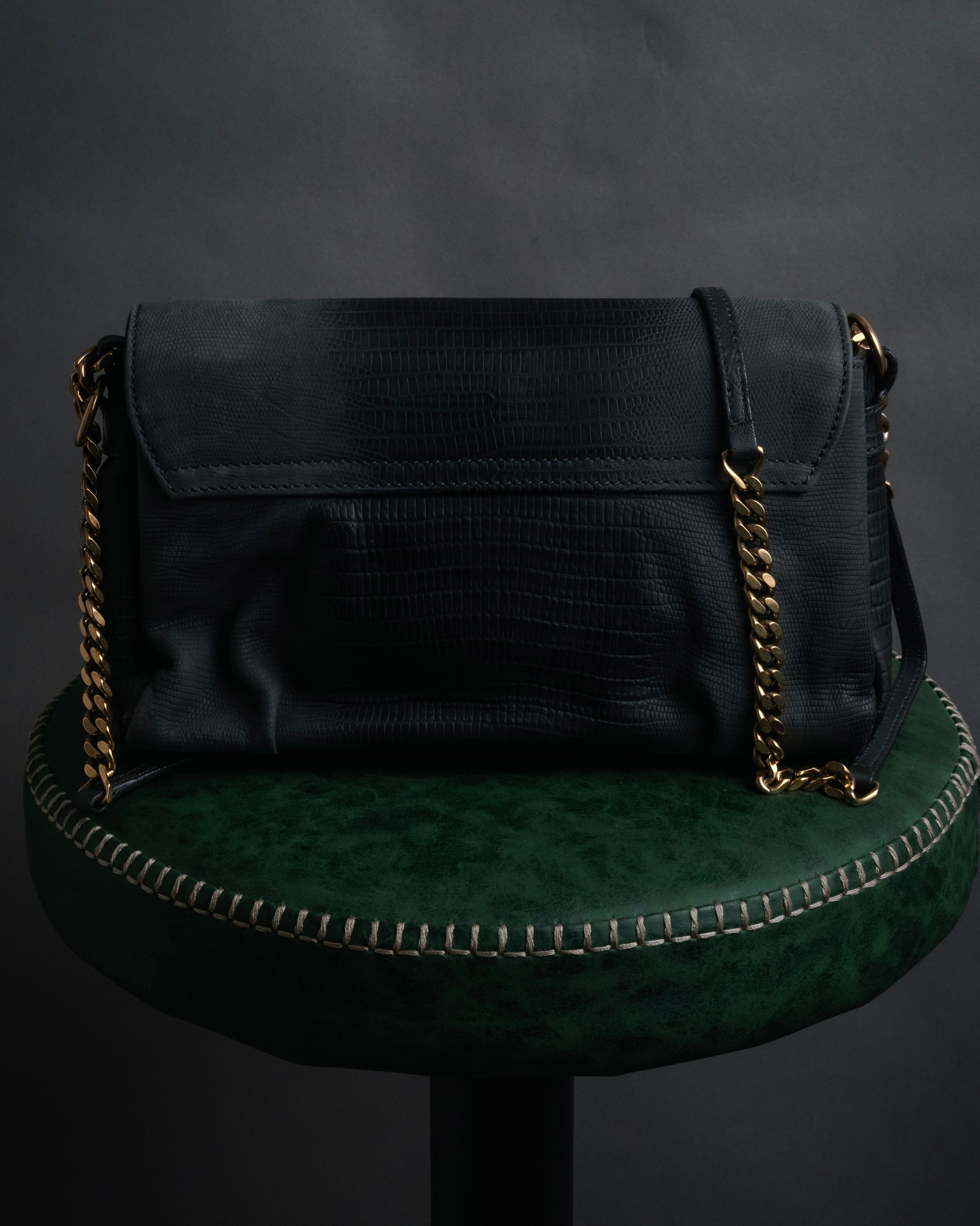 YVES SAINT LAURENT (イヴ・サンローラン) - リザード型押し YVES SAINT LAURENT (イヴ・サンローラン) - リザード型押し