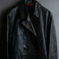 "PAUL SMITH" Military detail double-breasted sheepskin leather coat