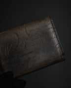 "Berluti" 2012-2018 Scrit patina Venezia leather card case