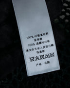 "Christian Dior" Raffia ribbon design paper fiber hat