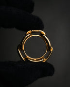 “HERMES” 90’s-00’s Chaine d’ancre scarf ring