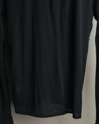 “GUCCI” 2001-2004 Tom Ford era gathered wool fringe knit top