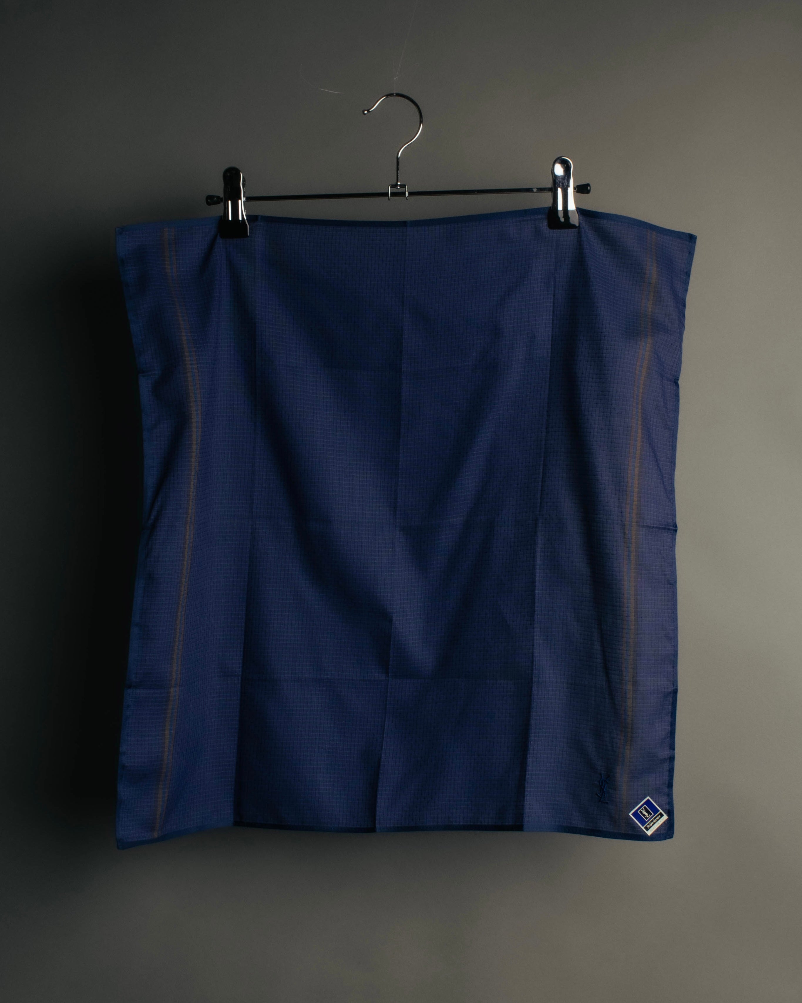 "Yves Saint Laurent" 80's-00's Lightweight cotton handkerchief scarf