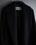 "Max Mara" 90''s-00's Actress collar design long coat