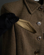 "SPORTSMAX" Carving flap design mid-length coat