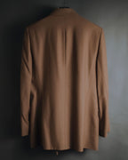 “Burberrys” 90’s crest button double breasted tailored jacket