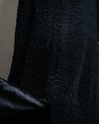 "GIORGIO ARMANI" Stand collar velour long coat