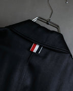"THOM BROWNE" Shiny long hidden button shirt