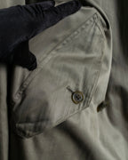 "Burberrys" Dark khaki belted trench coat