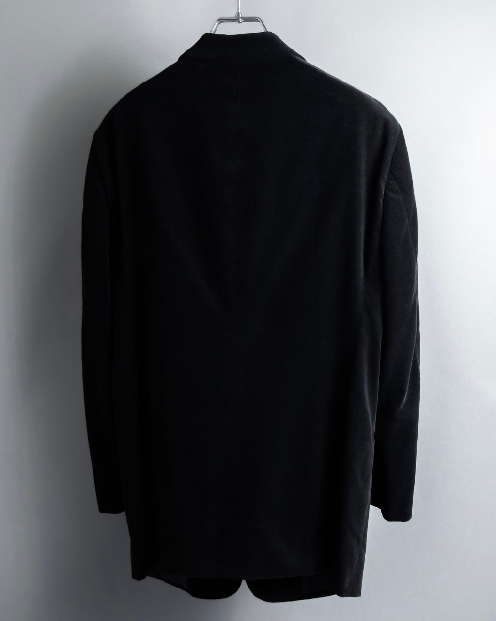 "ARMANI COLLEZIONI" Black corduroy relaxed set up