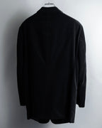 "ARMANI COLLEZIONI" Black corduroy relaxed set up