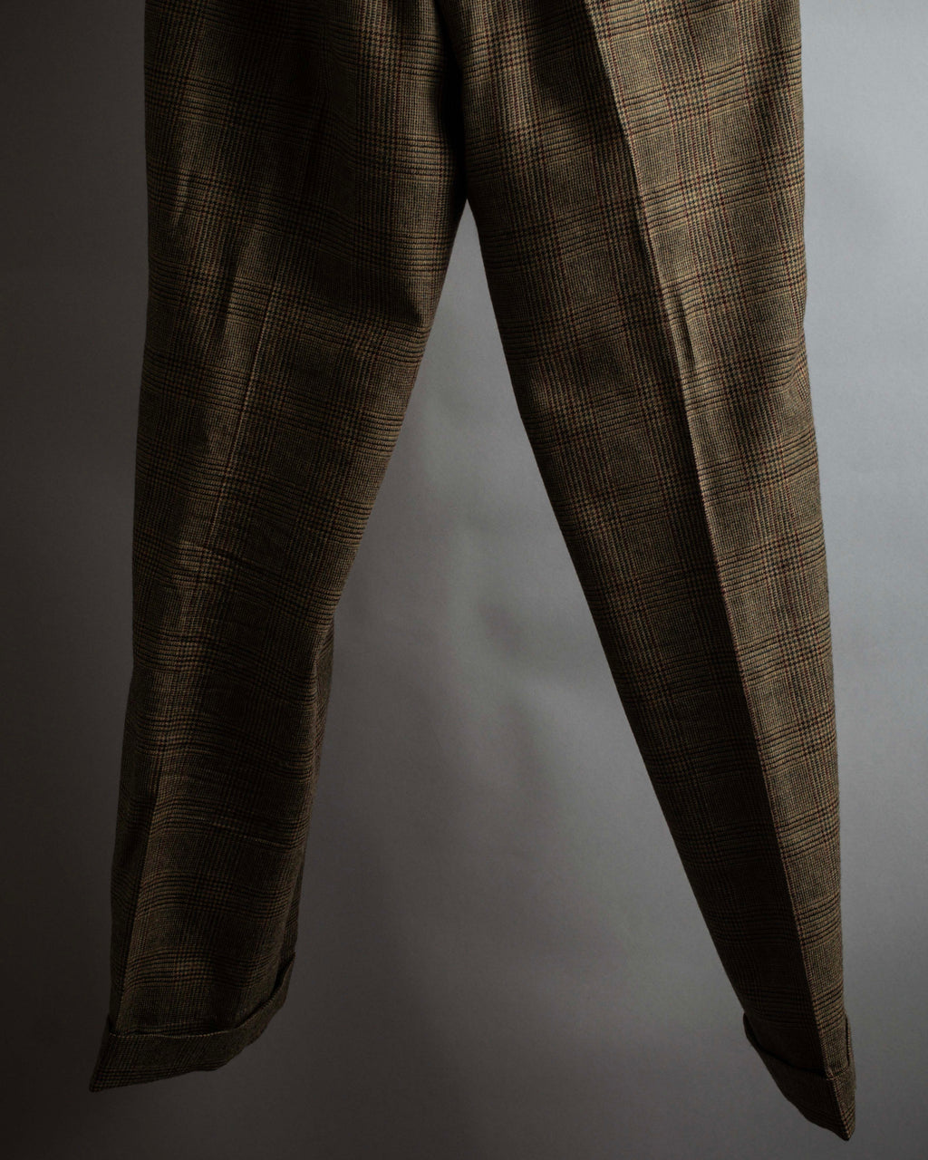 "PAUL SMITH" Flaming detail glen plaid set up