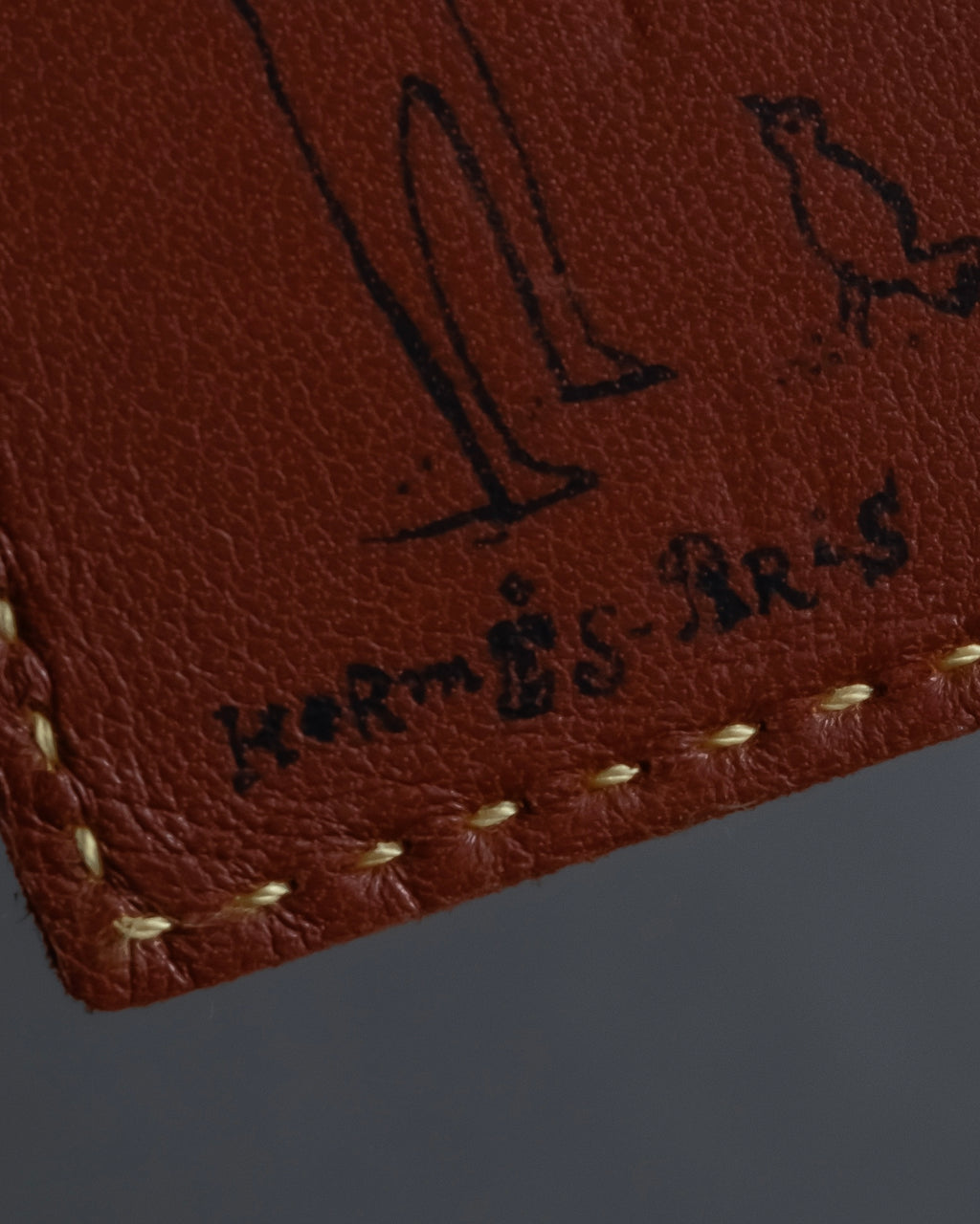 -MOOD Christmas Collection-
"HERMES" 00's Iconic symbol graphic design eather bookmark