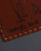 -MOOD Christmas Collection-
"HERMES" 00's Iconic symbol graphic design eather bookmark