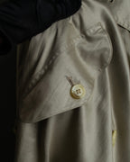 "BURBERRYS" Classic military detail maxi length trench coat