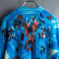 "PRADA" Abstract all-over print mohair blend knit