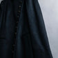 "GUCCI" Asymmetrical front detail high neck coat