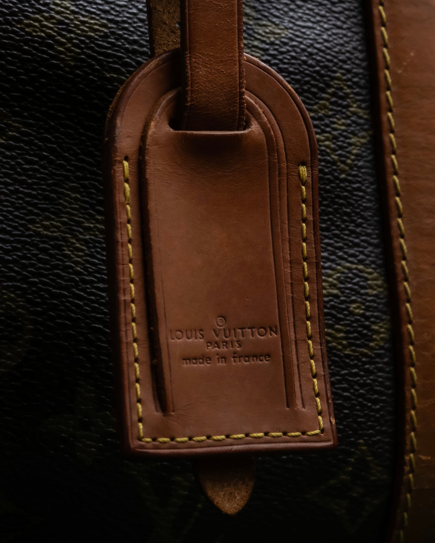 "LOUIS VUITTON" Porto document voyage leather bag