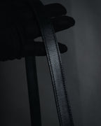 –SPECIAL– "HERMES" 90’s Box calf ring-lock accordion shoulder bag