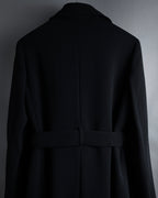 "Max Mara" Reversible belted collar coat