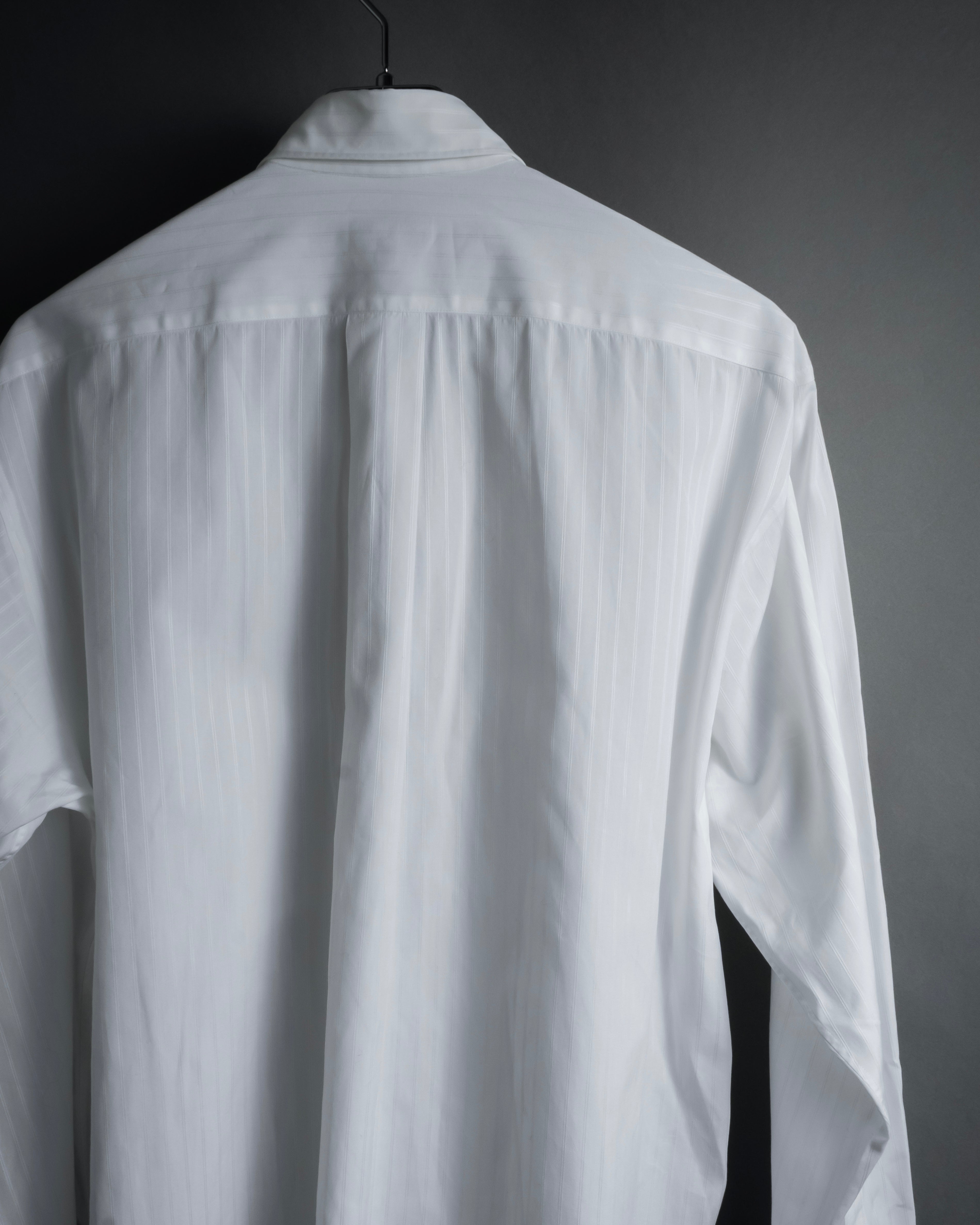 "COMME des GARCONS
HOMME" 90's Keiichi Tanaka design striped shirt