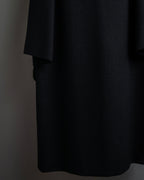 "GUCCI" Tom Ford period round neck flying squirrel long coat