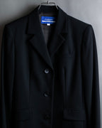 "BURBERRY Blue Label" 3 button waist shaped lightweight tailored jacket