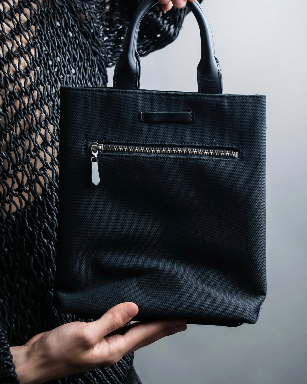 “Jean Paul Gautier” gargoyle printed hand bag