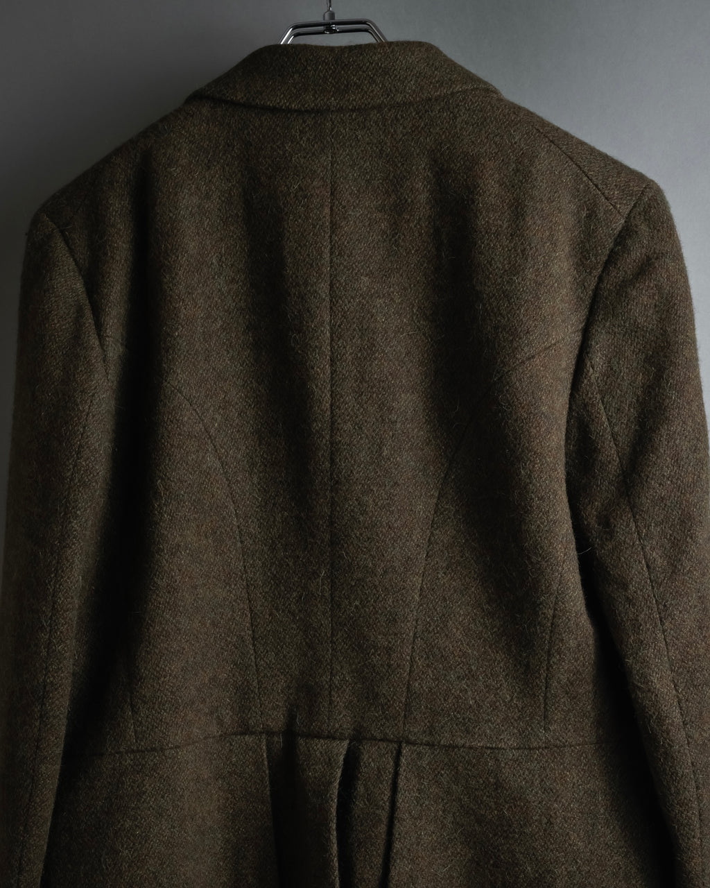 "Polo Ralph Lauren" Alpaca-blend long tailored jacket