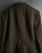 "Polo Ralph Lauren" Alpaca-blend long tailored jacket