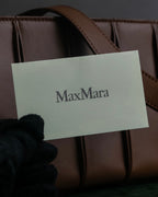 "Max Mara" Renzo Piano design Whitney bag