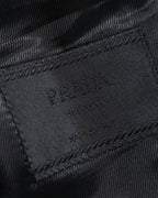 PRADA/ Oversized Single Breasted 3B Jacket Set-up Black