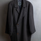 "CHRISTIAN DIOR MONSIEUR" Large lapel cashmere blend oversized mid length coat