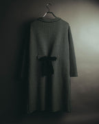 "Christian Dior" 00's Textured wool knit coat