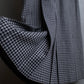 "Christian Dior" Houndstooth pattern wool cropped pleats skirt