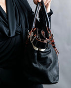 "LOEWE"　Belt design logo engraved tote bag