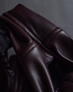 "COMME des GARCONS COMME des GARCONS" Knot drape design leather bag