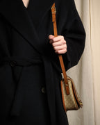 "CELINE Macadam pattern combination shoulder bag