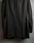 "ARMANI COLLEZIONI" Classic Italian tailoring stripe pattern set up