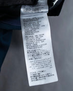 "GUCCI" Deep-tuck wool gently flared slacks